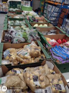 Anglesey foodbank fresh food donations